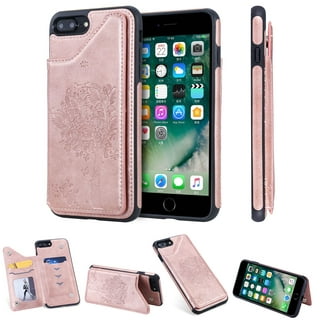 Tverghvad iPhone 8 Plus Case, Ultra Slim Flexible iPhone 8 Plus Matte Case,  Styles 3 in 1 Electroplated Shockproof Luxury Cover Case, Magnetic Phone