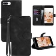 thumbnail image 1 of for iPhone 8 Plus Case Wallet,for iPhone 7 Plus Phone Case,6/6S Plus Case,Card Holder Leather Stand Flip Cases,Wrist Strap, Closure,Shockproof Protective Cover (Black), 1 of 8
