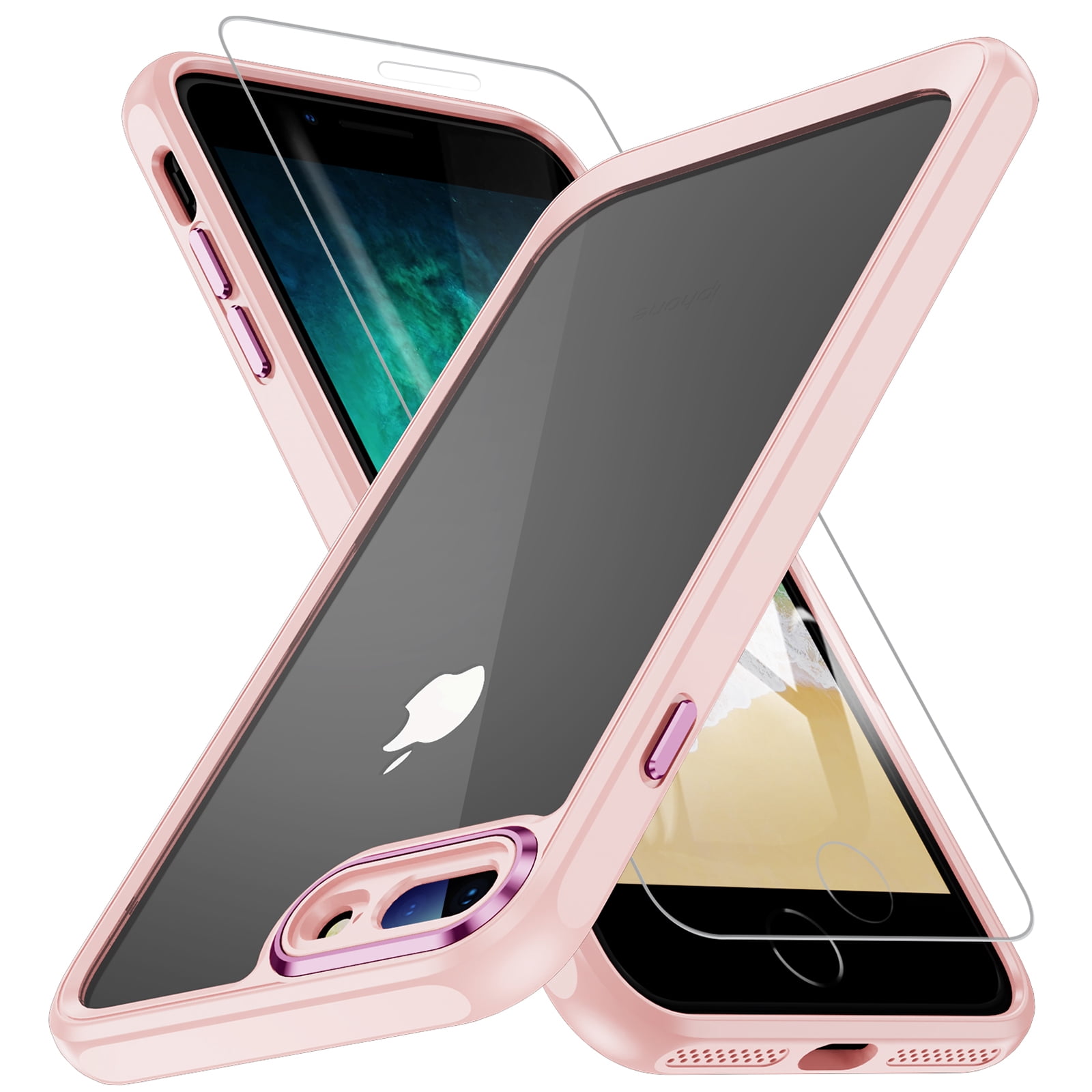 iPhone Plus Case, iPhone Plus Case +1 Pcs Screen Protector