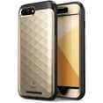 thumbnail image 1 of iPhone 8 Plus Case, iPhone 7 Plus Case, by Clayco [Hera Series] Full-body Rugged Case with Built-in Screen Protector, Gold, 1 of 5