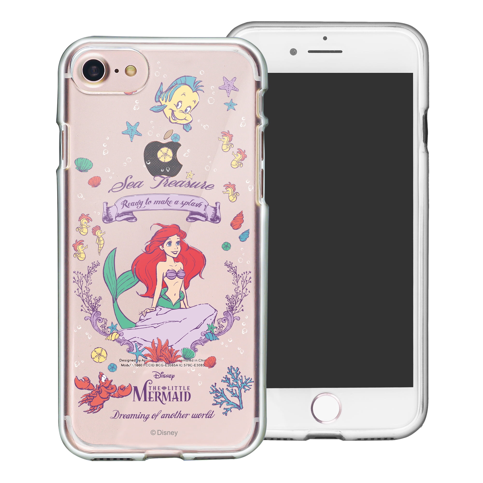 The Little Mermaid Ariel Disney shops Princess Apple Phone Case for iPhone 8/7