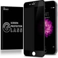 thumbnail image 1 of iPhone 8 / iPhone 7 [BISEN] Privacy Anti-Spy [FULL COVER] Tempered Glass Screen Protector, Anti-Scratch, Anti-Shock, Shatterproof, 1 of 3