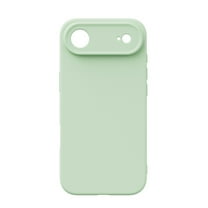 for iPhone Air Case, Slim Liquid Silicone Full Covered Soft TPU Gel Rubber Shockproof Protective Cover with Anti-Scratch Microfiber Lining for iPhone Air, Grassgreen