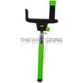 thumbnail image 1 of iPhone Android Retractable Green Selfie Handheld Monopod Stick w/ Shutter Button, 1 of 1