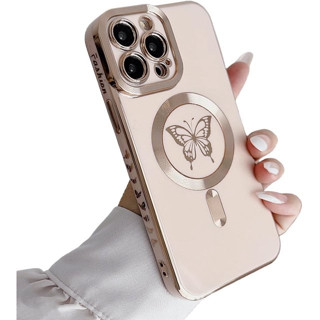 for iPhone with MagSafe] Electroplated Bumper