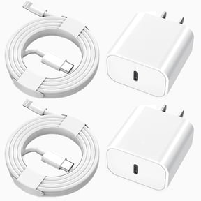 iPhone Charger 6 FT iPhone Charger Fast Charging 2-Pack 20W USB C Wall Charger with USB C iPhone Charger Cord Compatible with iPhone 14/14Pro Max/iPhone 13/13Pro/12/12 Pro/11/iPad pro