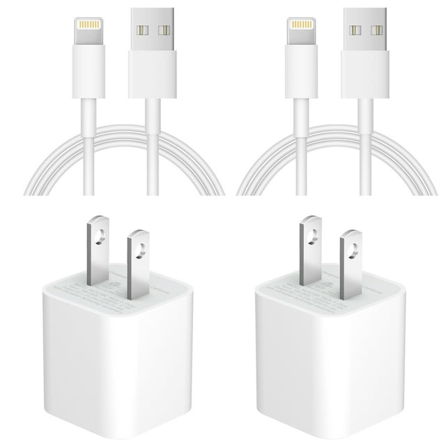 iPhone ChargerApple MFi CertifiedLightning Cable to USB 2Pack Fast