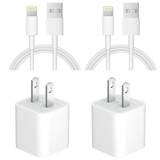 iPhone ChargerApple MFi CertifiedLightning Cable to USB 2Pack Fast