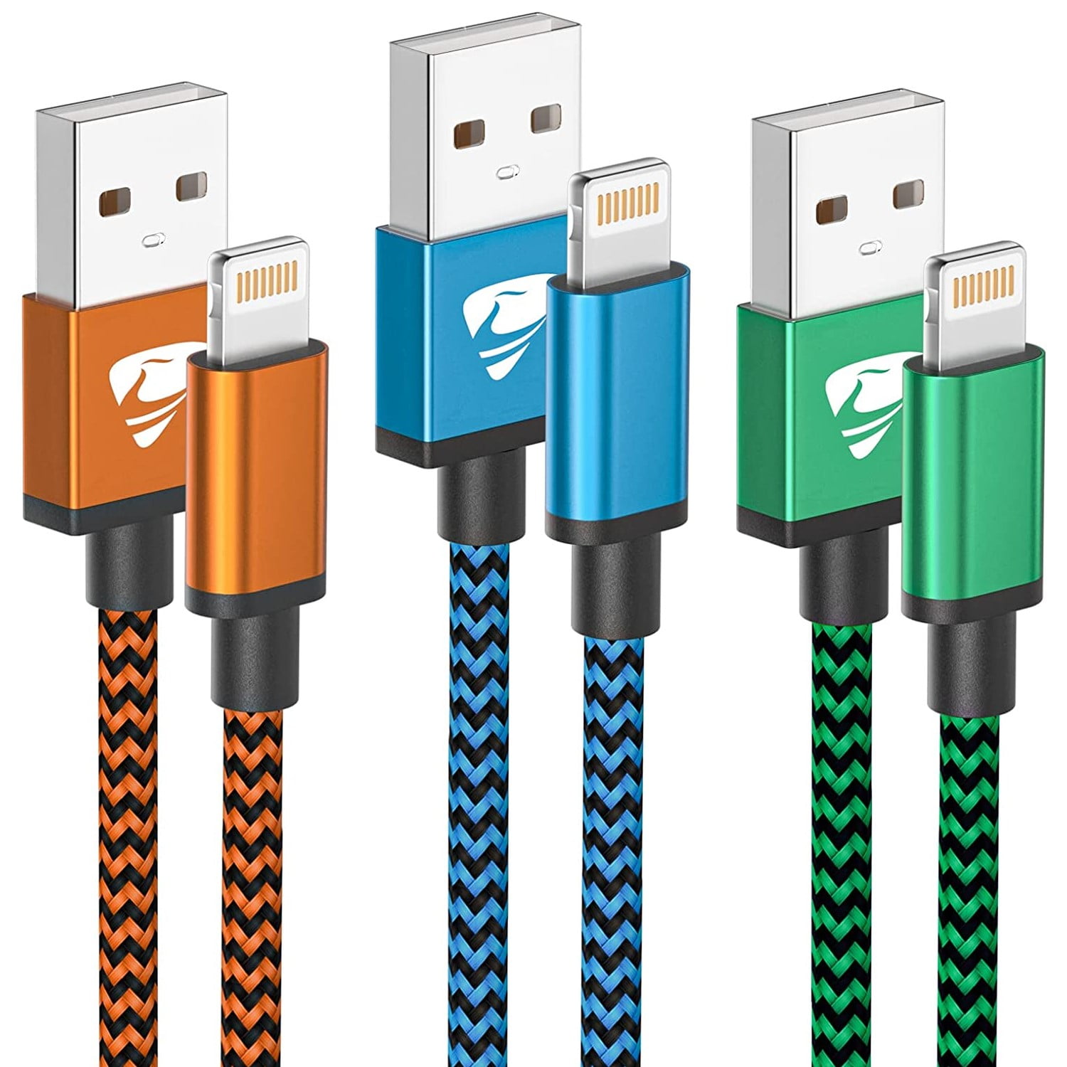 iPhone Charger Cord 10ft, 3 Pack Lightning Cable Fast Charging for