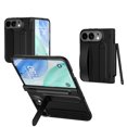 for iPhone Duo Case with Integrated Kickstand & Soft Silicone Wrist ...