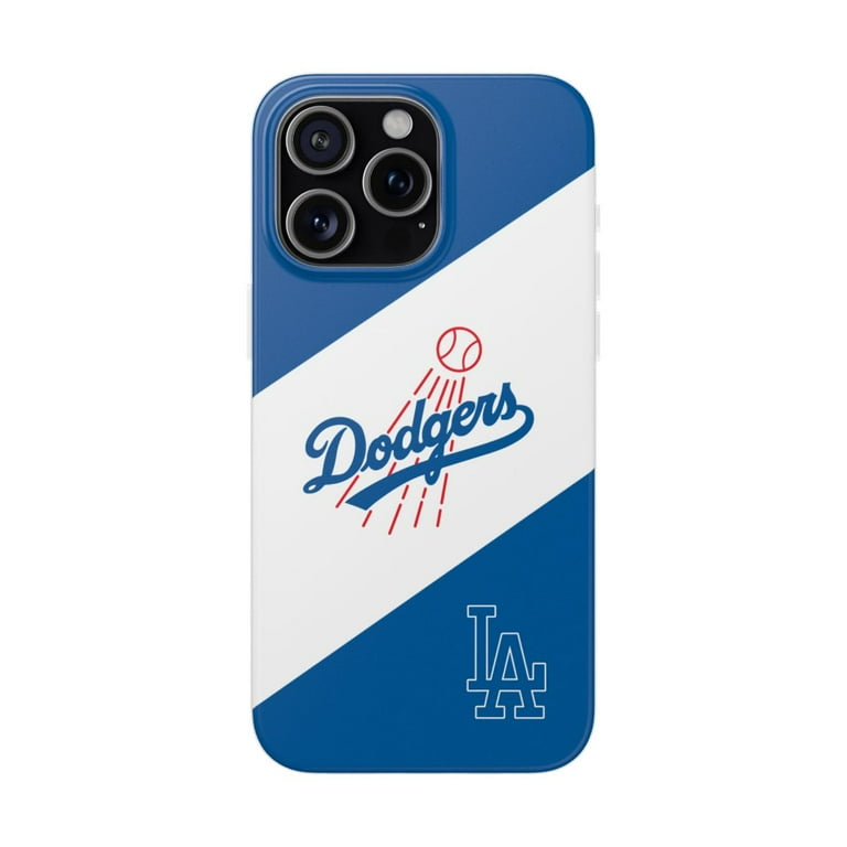 iPhone Flexible Case Dodgers Logo Los Angeles American Baseball