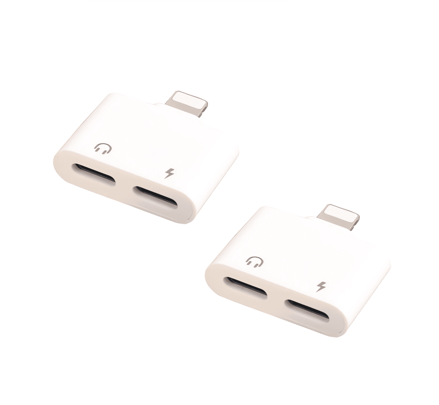 iPhone Headphones Adapter,[Apple MFi Certified] 2 Pack Headphone
