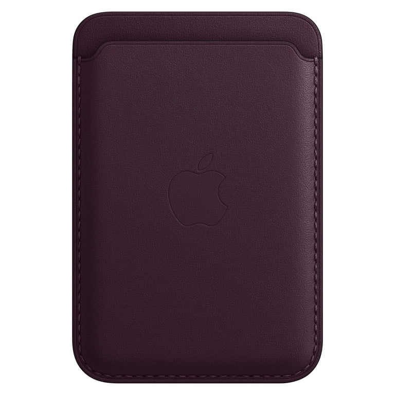 iPhone Leather Wallet with MagSafe - Black 