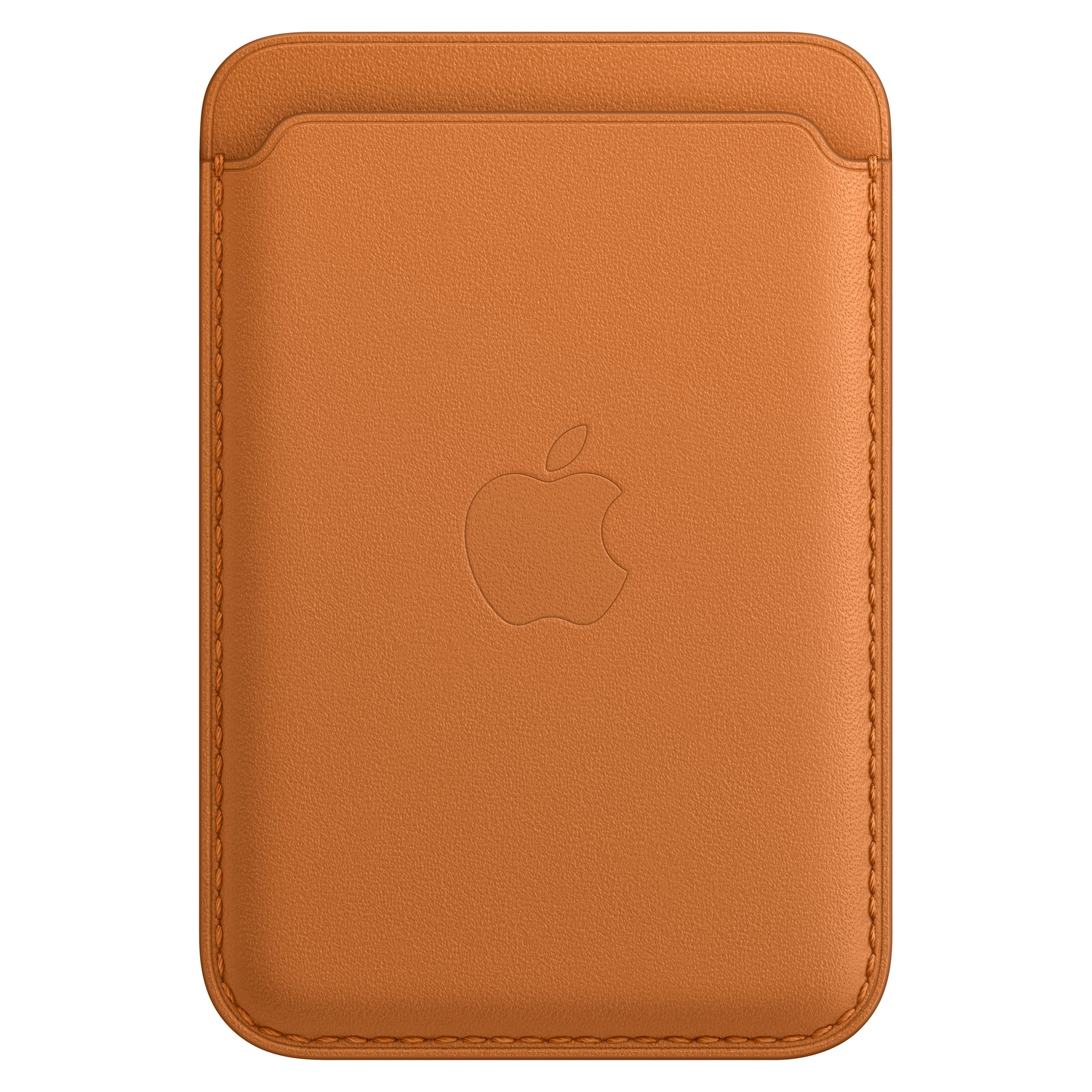 iPhone Leather Wallet with MagSafe - Golden Brown 