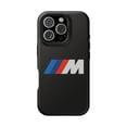 thumbnail image 1 of iPhone MagSafe Tough Case - M Performance Logo TriStripe Racing Design BMW - iPhone 16 Pro / Matte, 1 of 6