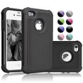 thumbnail image 1 of iPhone SE 2016 Case, iPhone 5S Case Cover, Njjex iPhone 5 5S SE 5SE Case Shock Absorbing Hybrid Defender Rugged Cover Skin Shell Hard Plastic Outer & Rubber Silicone Inner, 1 of 4