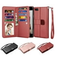 thumbnail image 1 of iPhone SE 2020 / iPhone 7 8 4.7" Cases Wallet, iPhone SE 2 2020 PU Leather Case, Njjex PU Leather Magnet Stand Wallet Credit Card Holder Flip Case 9 Card Slots Case for iPhone SE 2020, 1 of 5