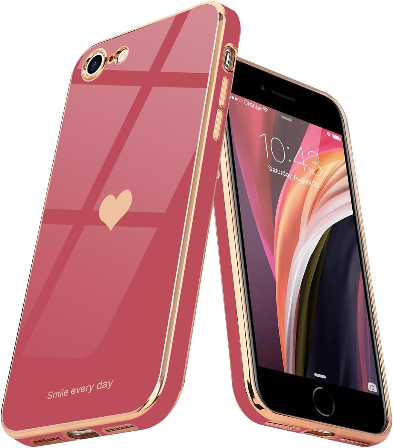 Rose Gold Iphone Se Case Cover Case Iphone S5 Rose Gold IPhone 5, IPhone 5S,  IPhone, image size:1313x1500