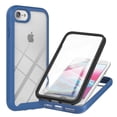 thumbnail image 1 of iPhone SE 2020 Case/ iPhone 8 Case / iPhone 7 Case/ iPhone 6 Case with Built-in Screen Protector, Dteck Full Body Protection Hybrid Rugged Shockproof Case Transparent Clear PC Back Cover, Blue, 1 of 6