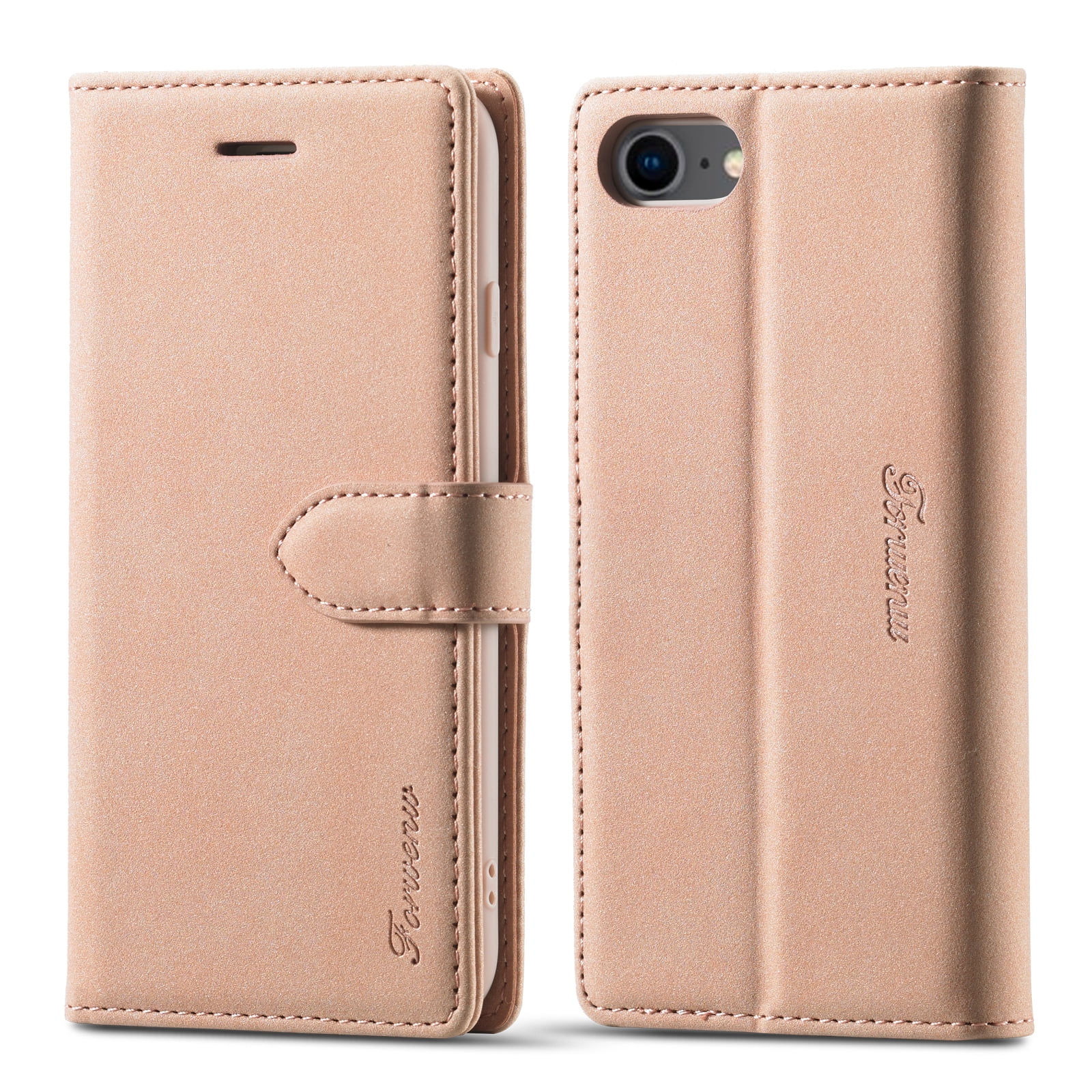 iPhone SE (2022) Wallet Case,Dteck Leather Card Holder Wallet