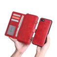 thumbnail image 1 of iPhone SE 2nd Gen Case, iPhone 8 Case, iPhone 7 Case, Allytech PU Leather Stand Detachable Adjustable Shoulder Strap TPU Back Cover Cards Slots Wallet Pocket Case for Apple iPhone SE2/8/7,Red, 1 of 1