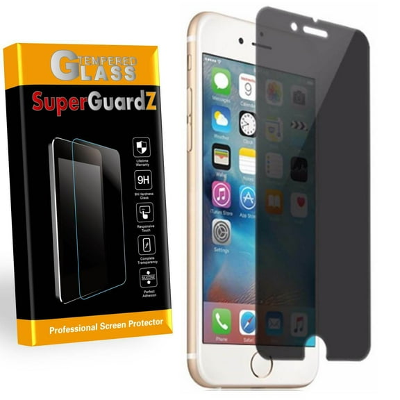 For iPhone SE (3rd / 2nd Gen, 2022 / 2020) / iPhone 8 / iPhone 7 - SuperGuardZ Privacy Anti-Spy Tempered Glass Screen Protector, 9H, Anti-Scratch, Anti-Bubble, Anti-Fingerprint