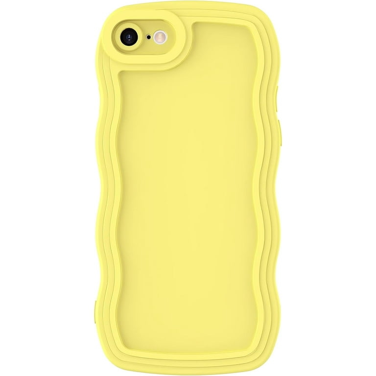 for iPhone SE Case 2022/2020, iPhone 8/7 Case Wave, Curly Frame
