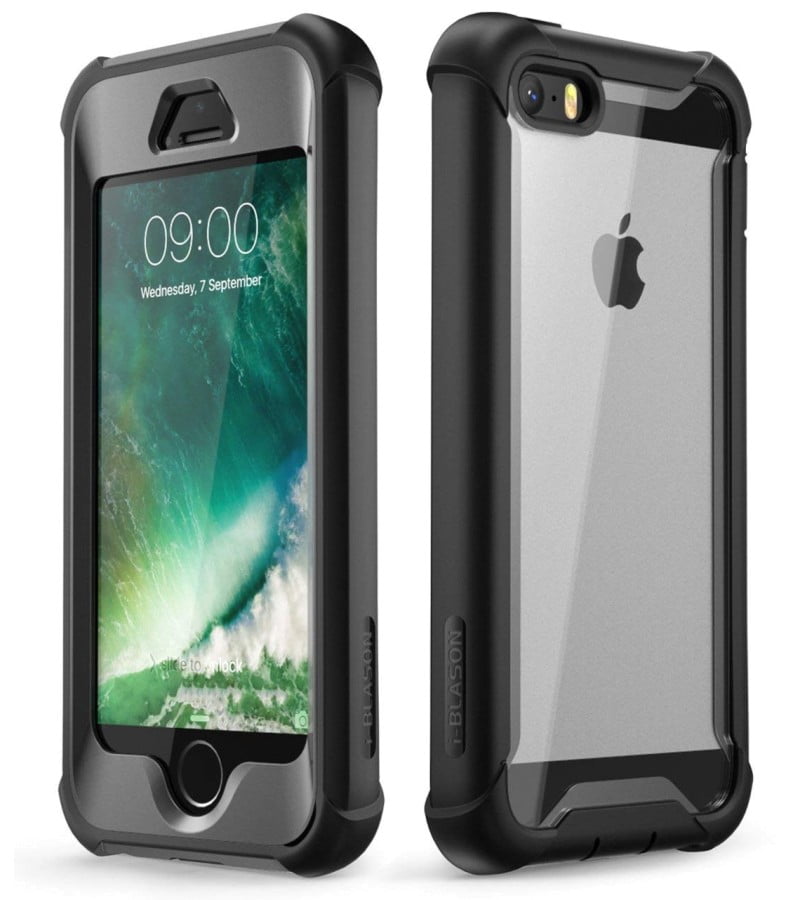 iPhone Xs Max Case 6.5 inch Ares Series Full-Body Rugged Clear Bumper Case with Built-in Screen Protector (D50)(RS6)(1U50) main image 1
