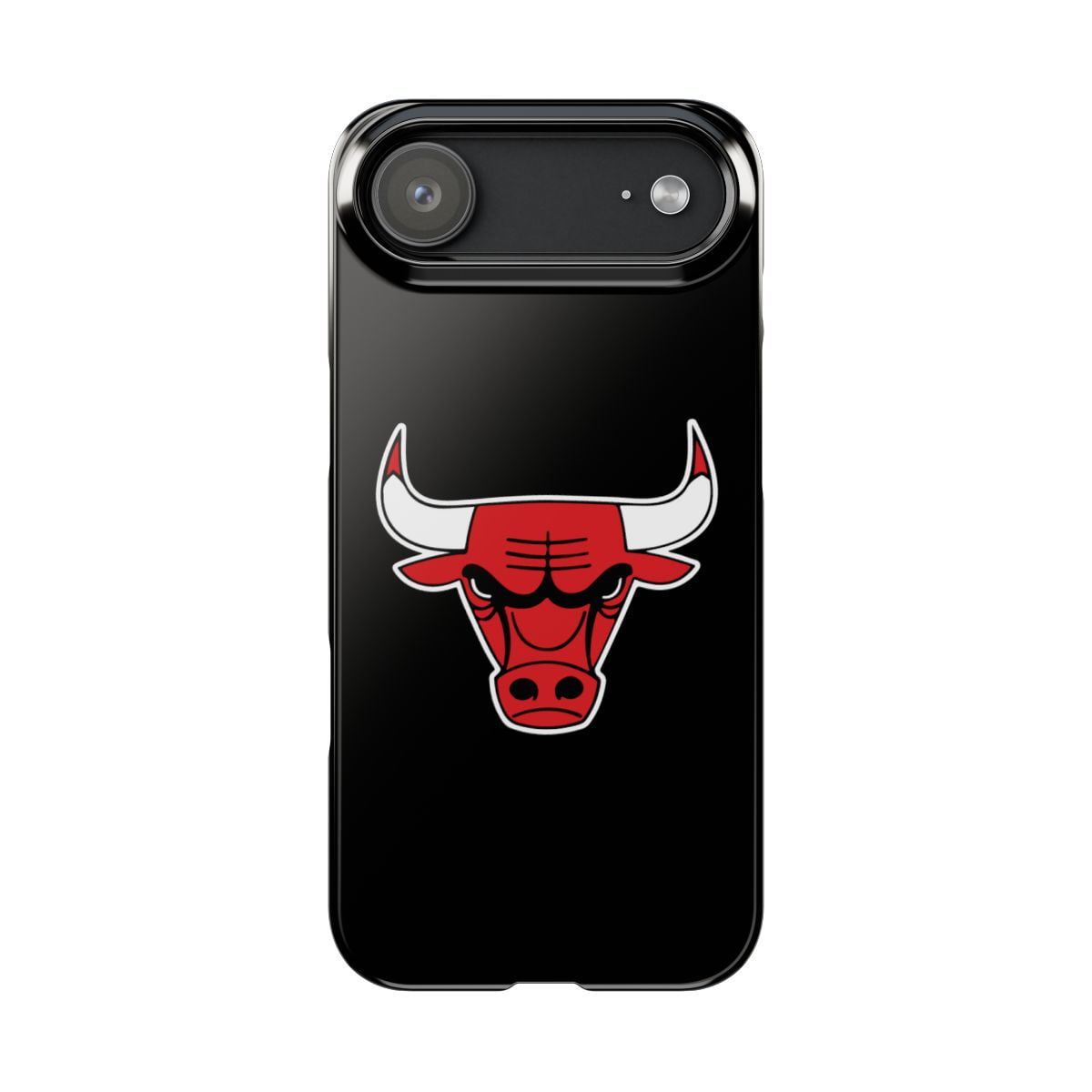 iPhone Slim Case Black Red Bulls Inspired Design Basketball Classic — free download