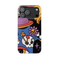 thumbnail image 1 of iPhone Slim Case - Trippy Space Melting Sun UFO Skull Artistic - iPhone 17 Pro Max, 1 of 4