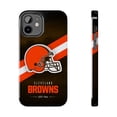 thumbnail image 1 of iPhone Tough Case - Browns Cleveland Football Logo Helmet Fantasy Sports, 1 of 6