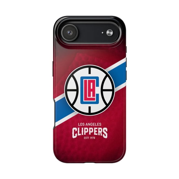 iPhone Tough Case - Clippers Los Angeles LA Basketball Home Fan Kawhi Harden Logo - iPhone 17 Air