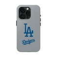 thumbnail image 1 of iPhone Tough Case - Dodgers Logo Los Angeles American Baseball Silver, 1 of 7