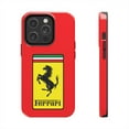 thumbnail image 1 of iPhone Tough Case - Ferrari Racing Red Inspired Design Exotic Supercar Fan - iPhone 14 Pro, 1 of 5