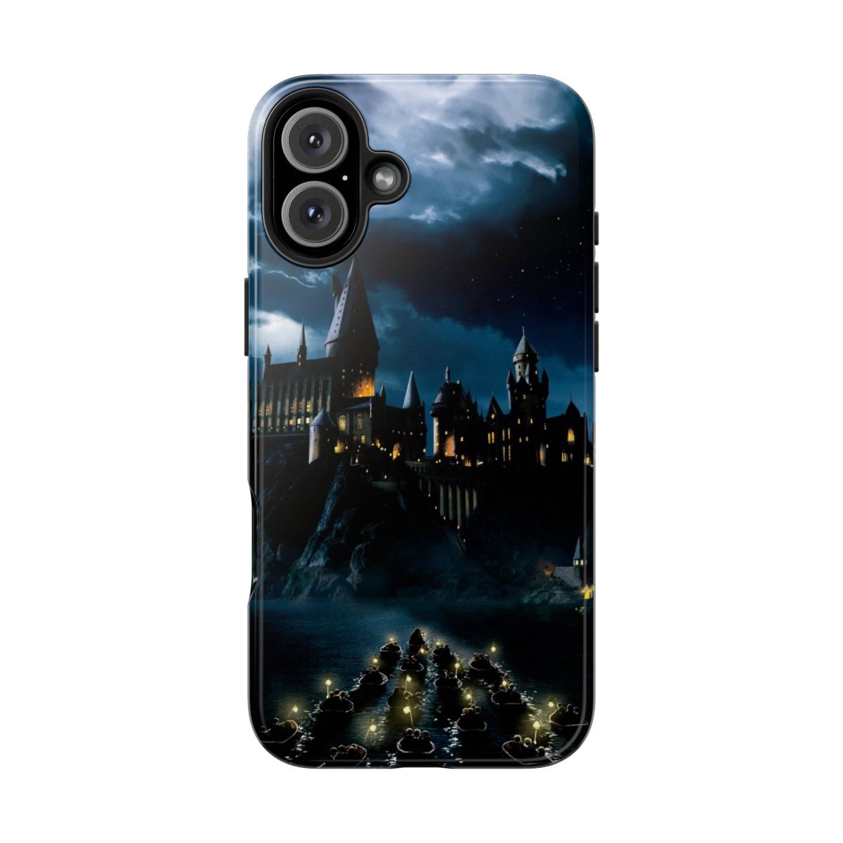 iPhone Tough Case - Hogwarts Harry Potter School Castle Night