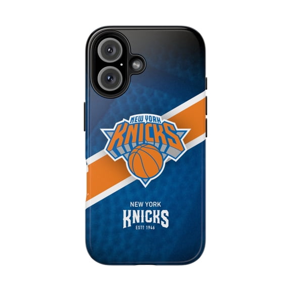 iPhone Tough Case - Knicks New York Vice Basketball Home Fan Ewing Linsanity Logo - iPhone 16