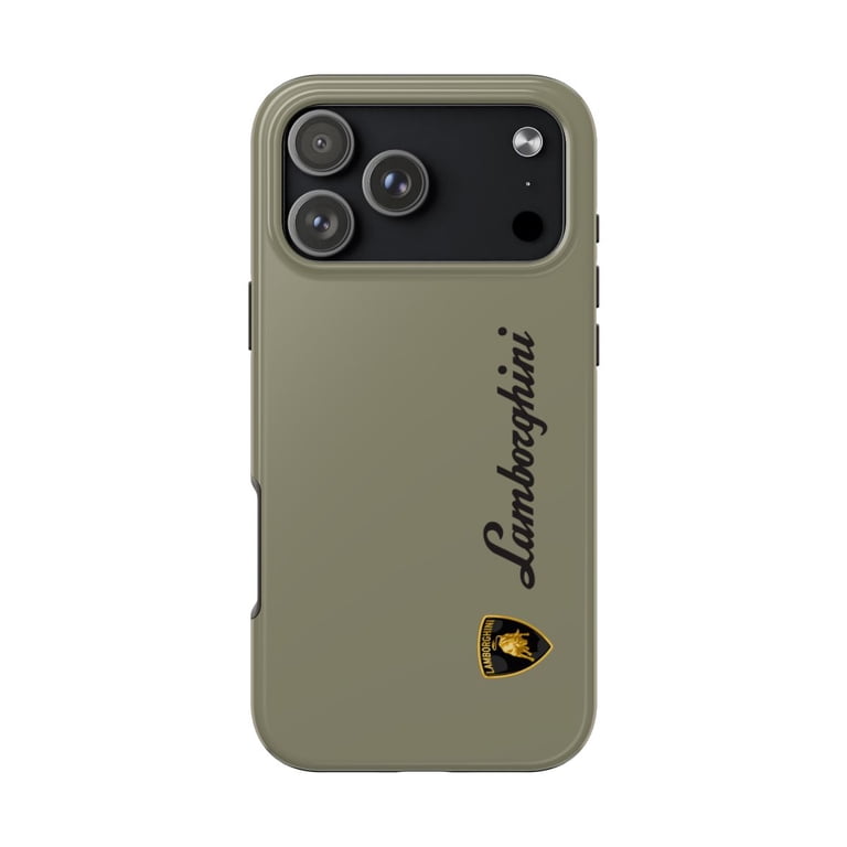 iPhone Tough Case - Lamborghini Huracan Olive Green Inspired