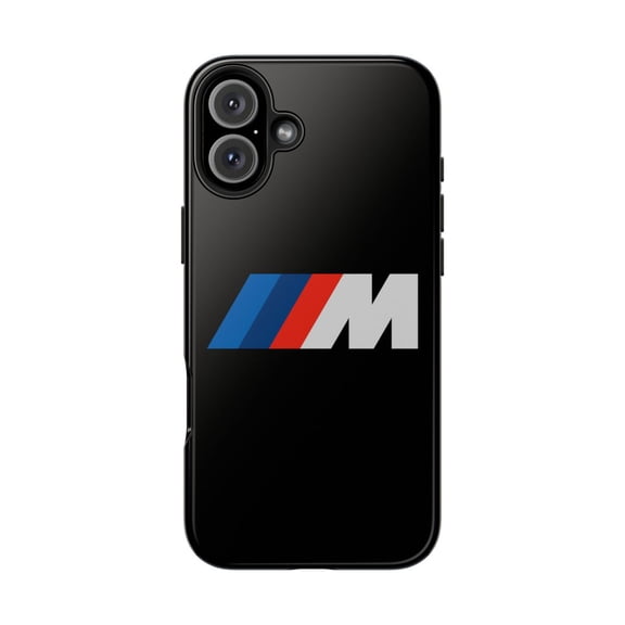iPhone Tough Case - M Performance Stripe Racing Inspired Design BMW - iPhone 16 Plus