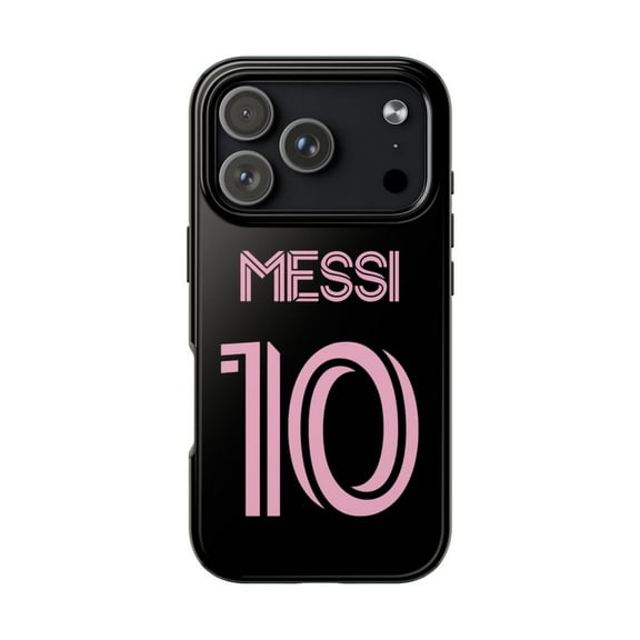 iPhone Tough Case - Messi 10 Miami Away Football Soccer Jersey Sports Fan - iPhone 17 Pro