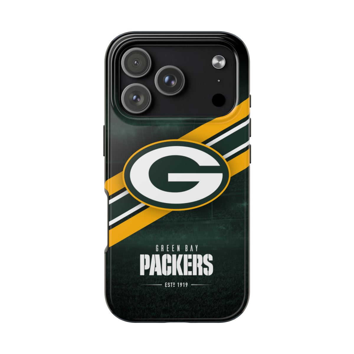 iPhone Tough Case - Packers Green Wisconsin Bay Football Logo Helmet - iPhone 17 Pro