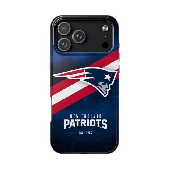 iPhone Tough Case - Patriots American Football New England Logo Helmet - iPhone 17 Pro Max