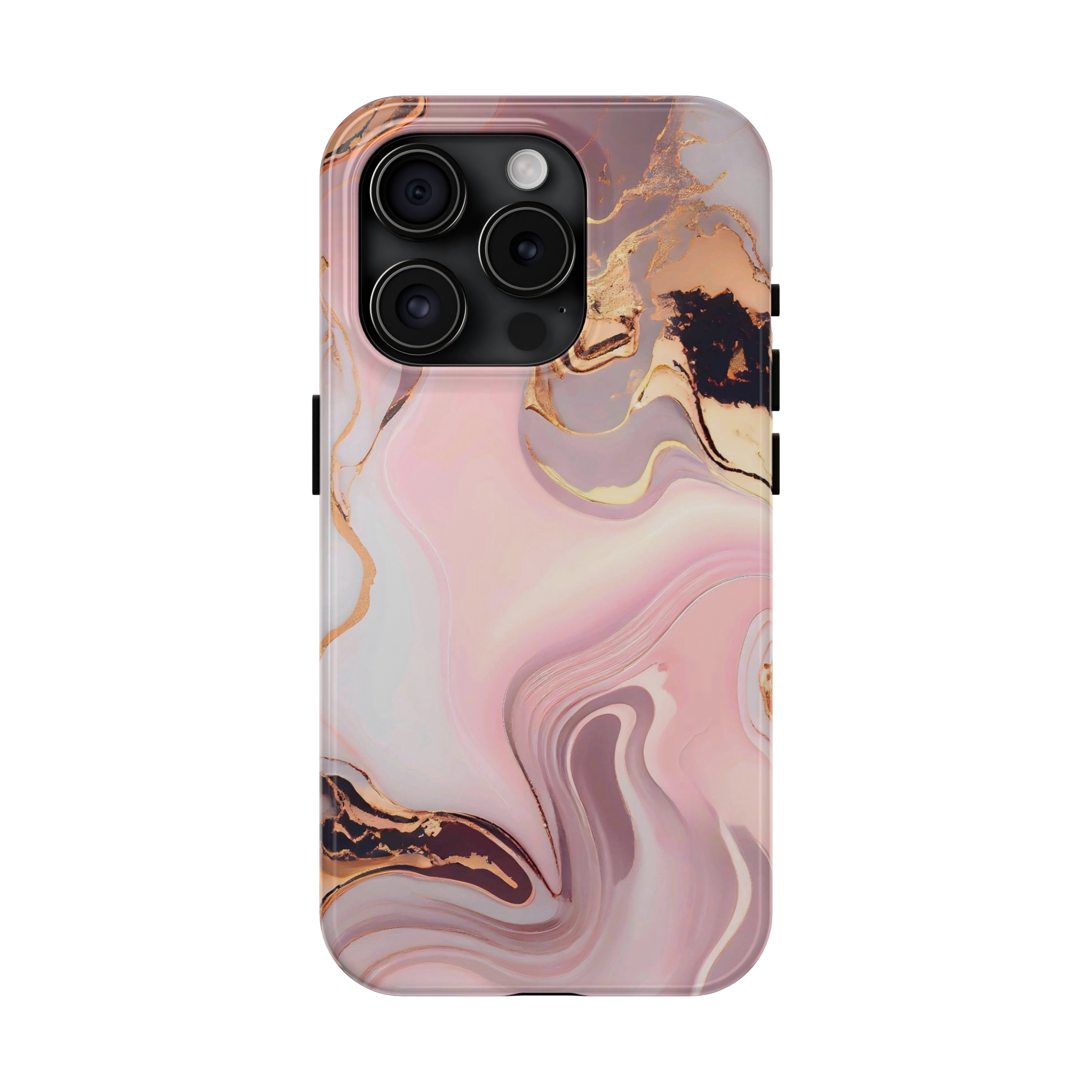 Pink and multi-color tough case for iPhone®.