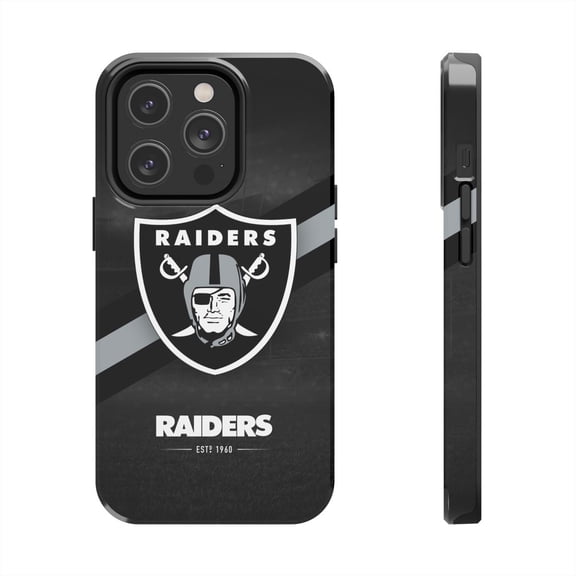 iPhone Tough Case - Raiders Nation Vegas Los Angeles LA Football Home Fan Oakland Logo - iPhone 14 Pro