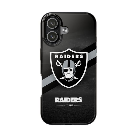 iPhone Tough Case - Raiders Nation Vegas Los Angeles LA Football Home Fan Oakland Logo - iPhone 17