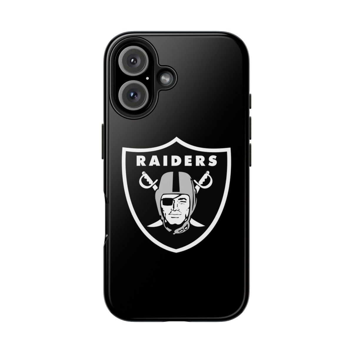 iPhone Tough Case - Raiders Star Las Vegas Oakland American Football Black - iPhone 16