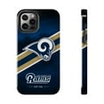thumbnail image 1 of iPhone Tough Case - Rams American Football Los Angeles Logo Helmet Fantasy - iPhone 12 Pro, 1 of 6