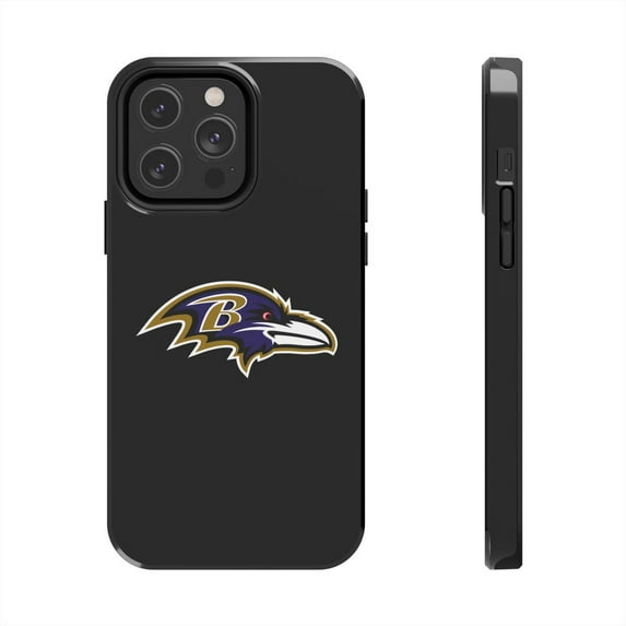 iPhone Tough Case - Ravens Bird Logo Baltimore Maryland American Football - iPhone 14 Pro Max