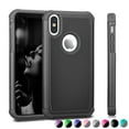 thumbnail image 1 of iPhone X Case, Apple iPhone X Case Cover, iPhone X Edition Case, Njjex iPhone 10 Case Cover Non-Slip Shock-Absorption Bumper and Anti-Scratch Slim Case For Apple iPhone X -Black, 1 of 4
