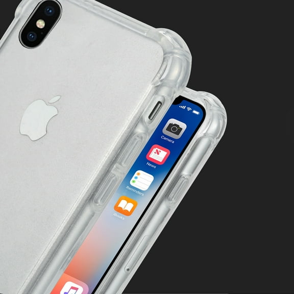 iPhone X Case, Apple iPhone X Crystal Clear Shock Absorption Technology Bumper Soft TPU Cover Case for iPhone 7 (2016)/iPhone 8 (2017) - (TPP iPhone X)