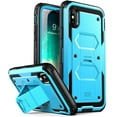 thumbnail image 1 of iPhone X Case, [Armorbox] i-Blason built in [Screen Protector] [Full body] [Heavy Duty Protection] [Kickstand],Iphone X, Blue, 1 of 6